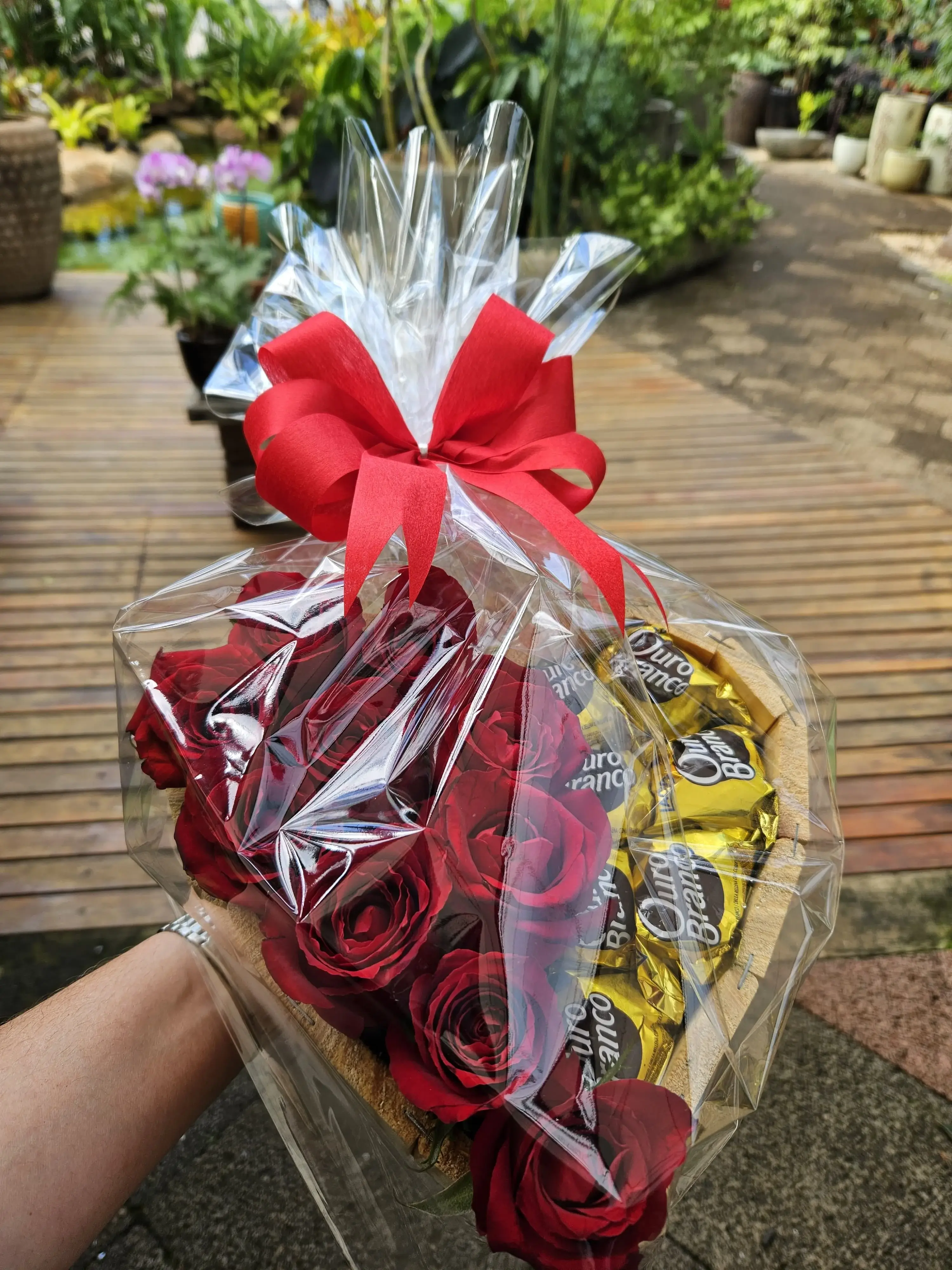 Arranjo de flores para momentos especiais